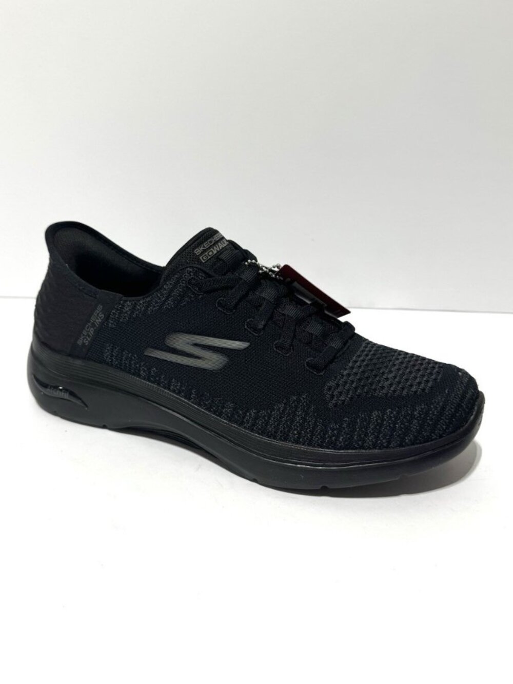 Skechers Mens GOwalk Arch Four 2.0 Sneakers Black Size 9.5 M